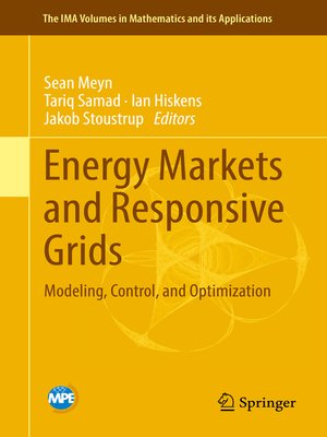 cover image of Energy Markets and Responsive Grids
